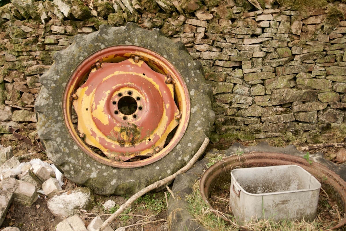 Quick-Thinking Rescue Saves Pony Mysteriously Wedged Inside Massive Tractor Tire