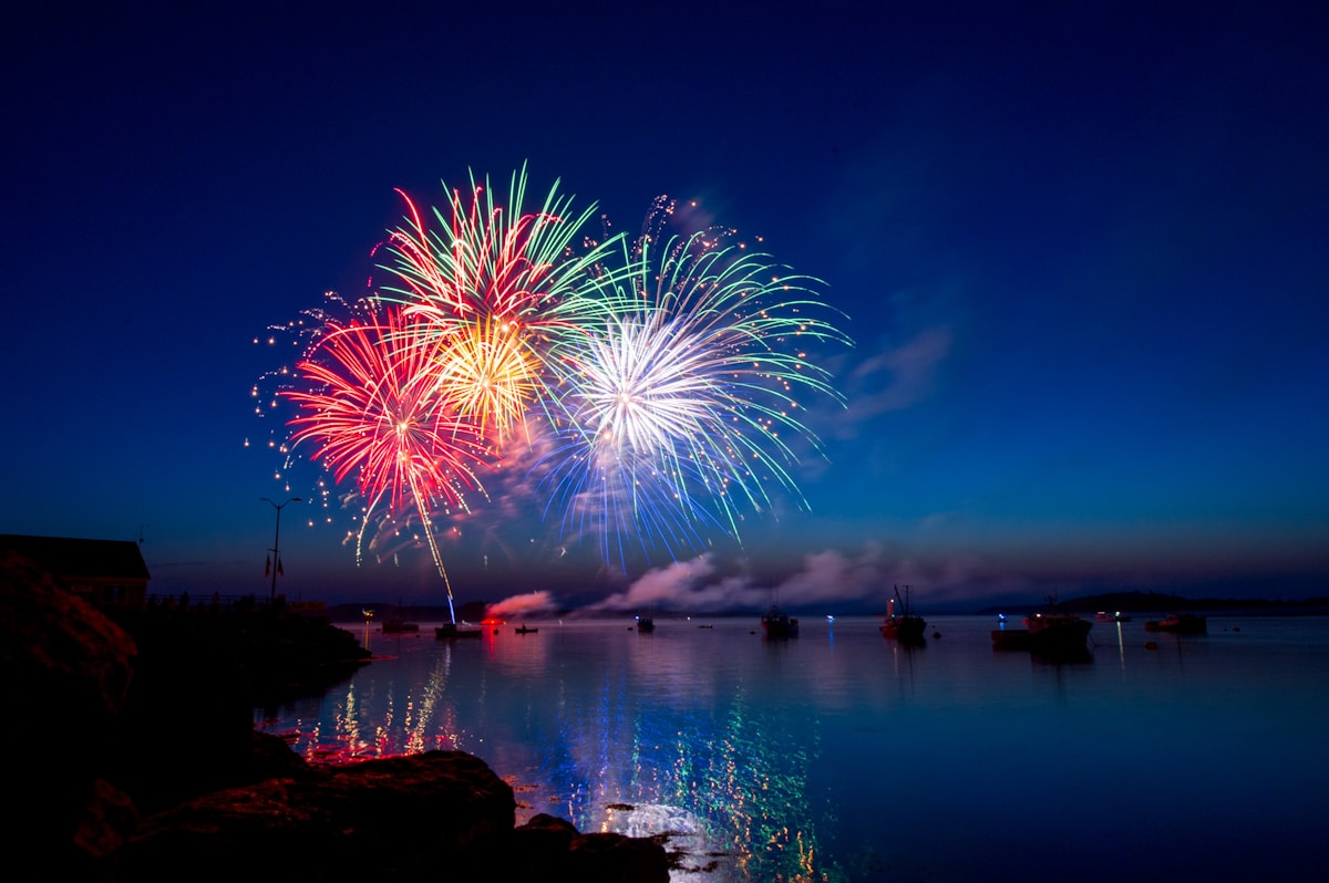 Eco-Friendly Fireworks with Water-Soluble Shells Dissolve to Keep Skies and Waters Clean