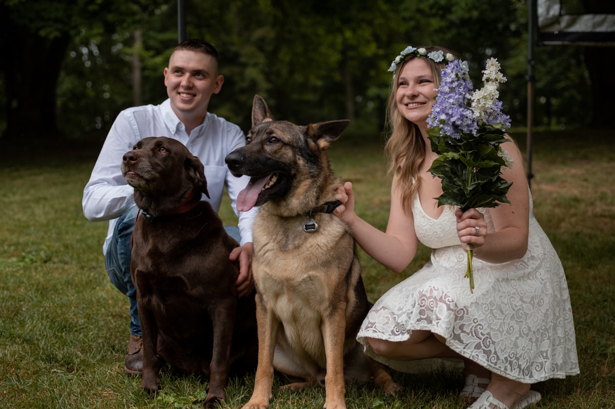 Two Dogs Just Got Married in the Cutest Ceremony Ever!