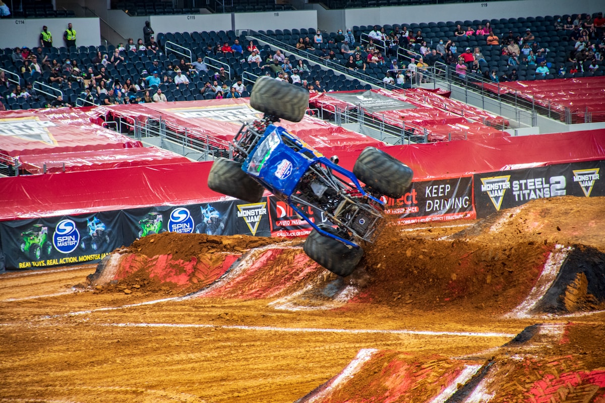 Monster Trucks Are Roaring Across the UK in a Giant Action Show!