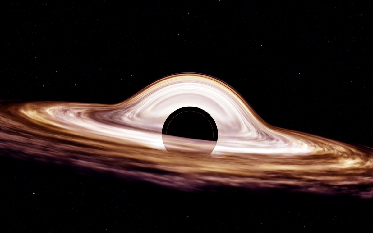 A Cosmic Burp! Black Holes Spit Out Giant Clouds of Space Dust