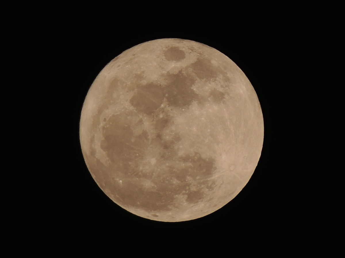 A Glowing Harvest Moon and Brilliant Venus Are Lighting Up Our Night Sky!