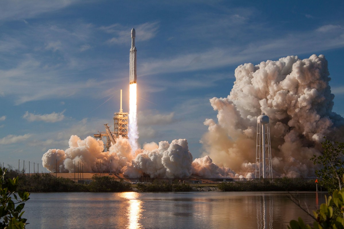 For the First Time Ever, the World's Biggest Rocket Just Orbited Earth!