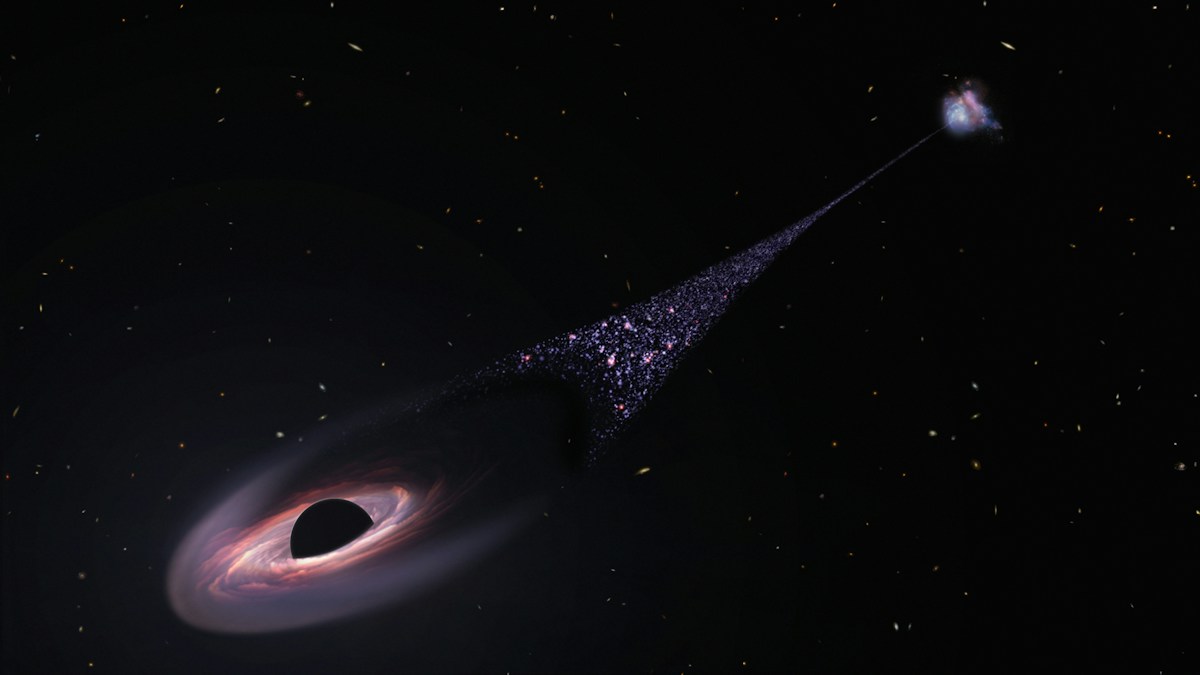 Monster Black Holes Follow a Secret Rule When They Burp Out Cosmic Fire!